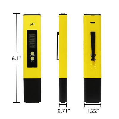 数显酸度计 pH测试笔 PH笔 PH计 ph meter PH酸度计 亚马逊热卖|ms