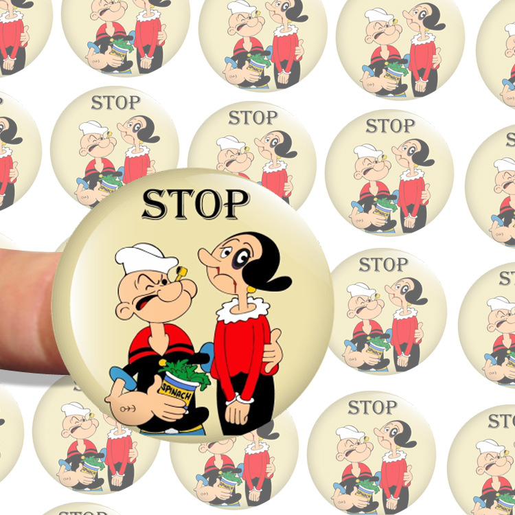 Cartoon Crystal Disu Nameplate glue Hot and cold switch Drip glue An electric appliance Disu label Manufactor Direct selling