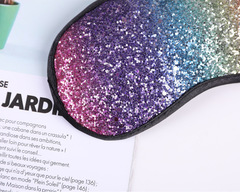 511 Yurufeng New Colorful Sparkle Sleep Mask for Light Blocking, Unisex, Wholesale Eye Mask