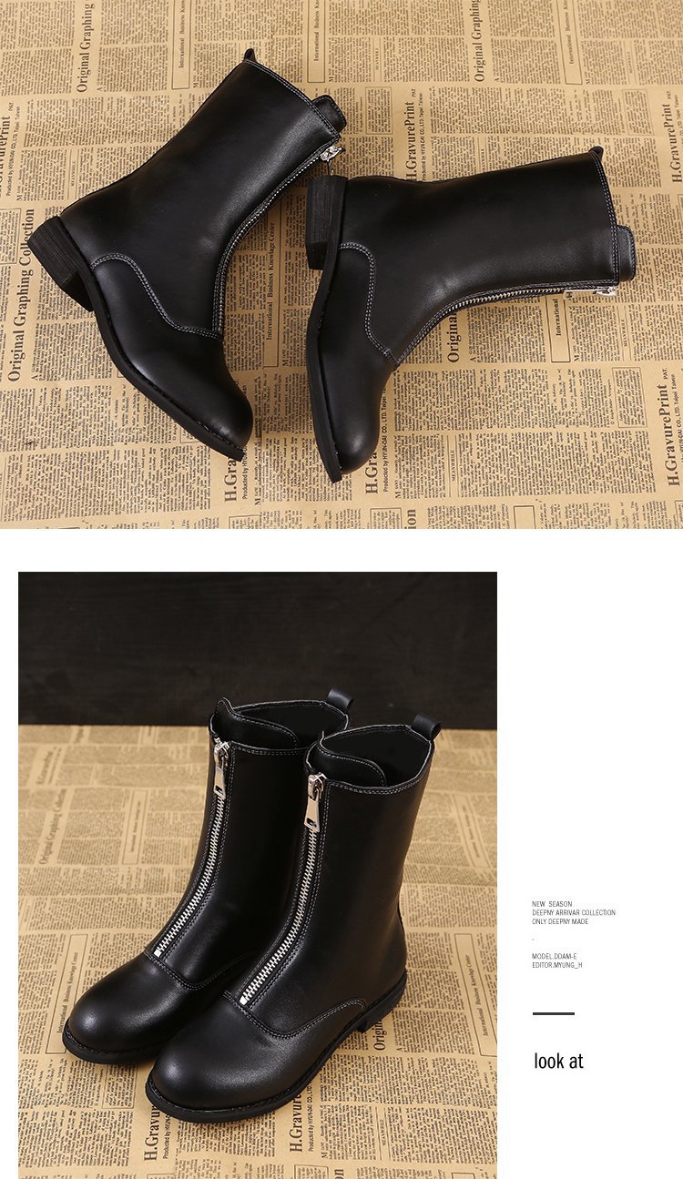 Bottes femme en PU artificiel - Ref 3355820 Image 22