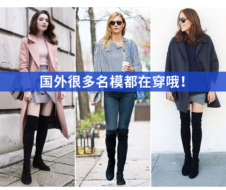 Bottes femme YIWEIQIONG en Daim - Ref 3355729 Image 13