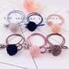 Fashionable multicoloured cute crystal, hair accessory