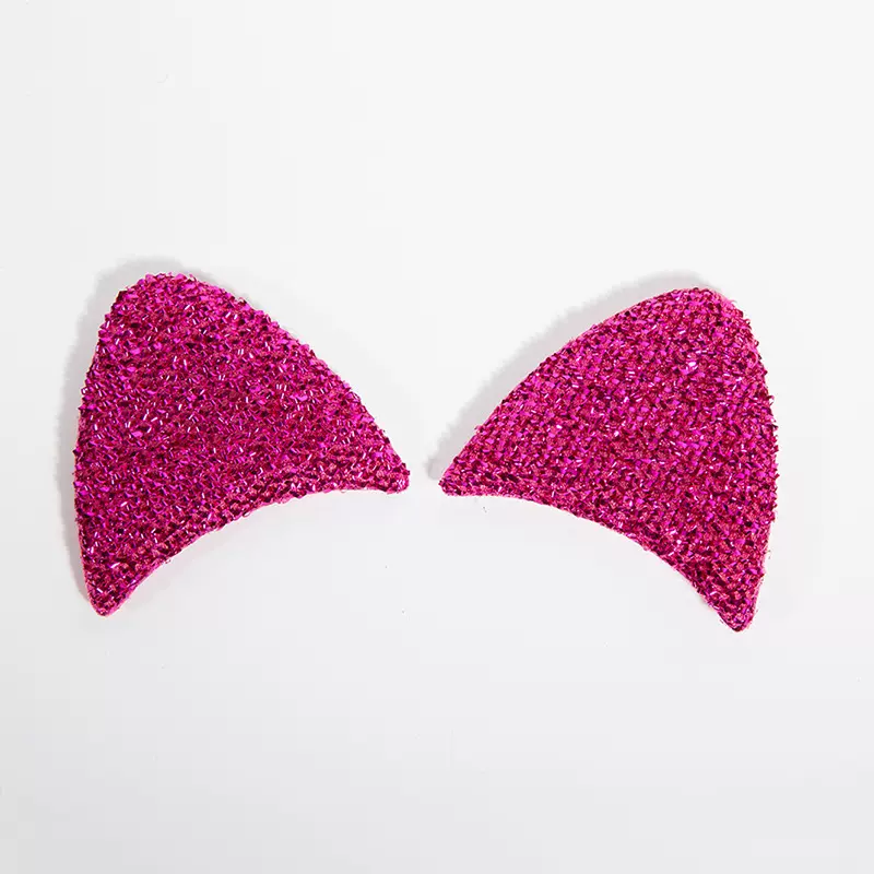 热销超声波冲压 玻璃丝兔耳 DIY儿童发箍头饰服装配饰