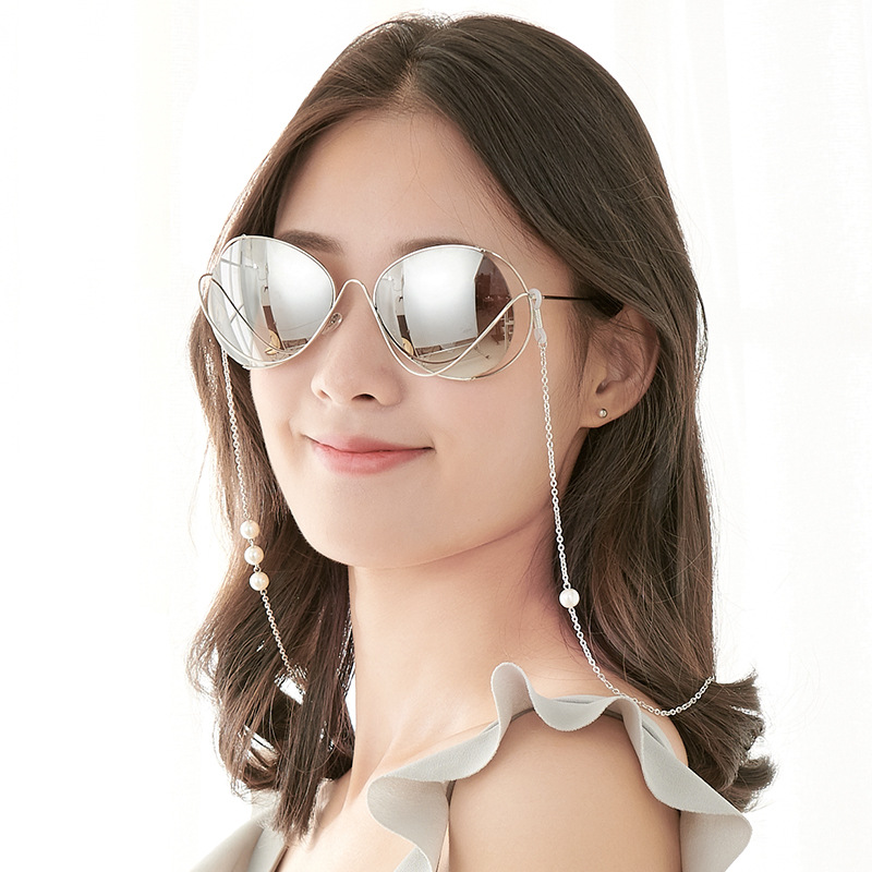 張藝興同款眼鏡鏈條 挂脖複古洛麗塔網紅太陽眼鏡繩 眼鏡鏈