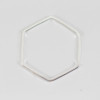 Simple copper pentagram love flower round triangular hexagonal earrings accessories hair accessories accessories
