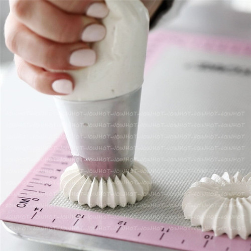 Baking 796S Romeo Icing Tip Sugar Cookies Hollow Flower Tip Popular Romeo Japanese Icing