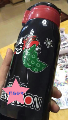 立體貼紙水轉印紙水標貼印刷不鏽鋼水杯彩印保溫杯凸感圖案定制