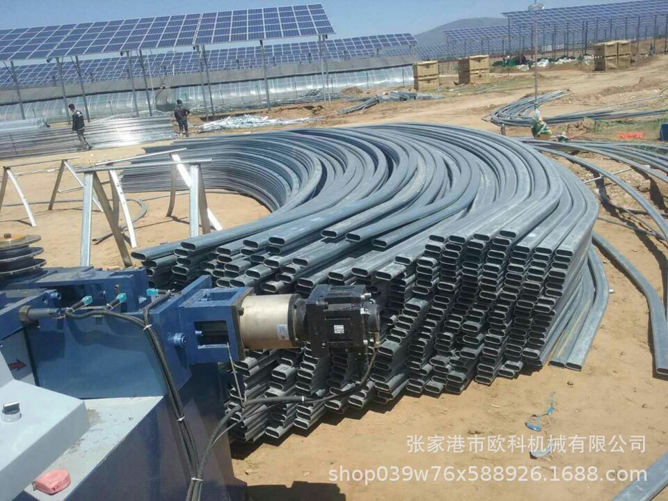 张家港液压角铁卷圆机 角钢外卷内卷用机械 立式液压内卷外卷卷圆