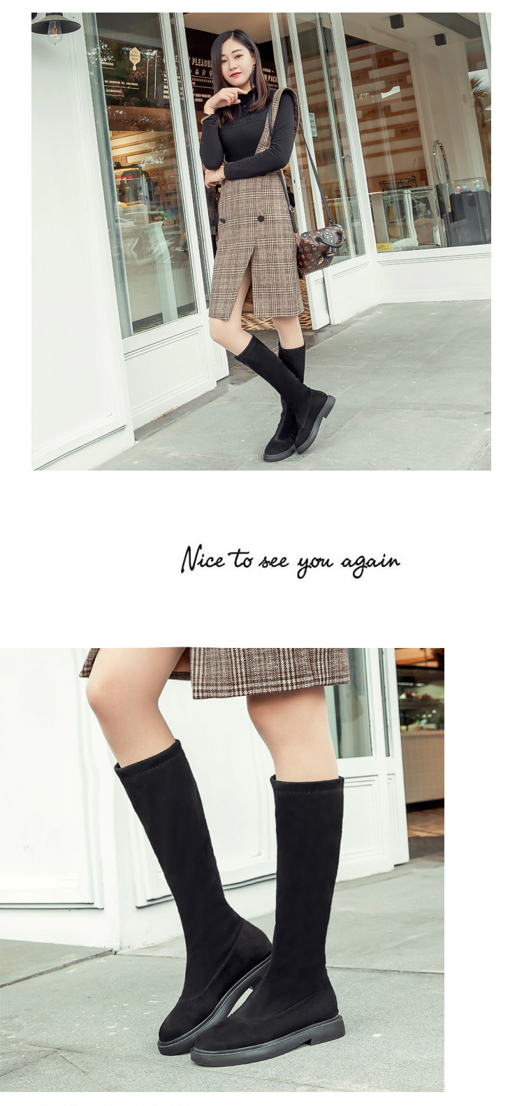 Bottes femme en Daim - Ref 3355003 Image 28