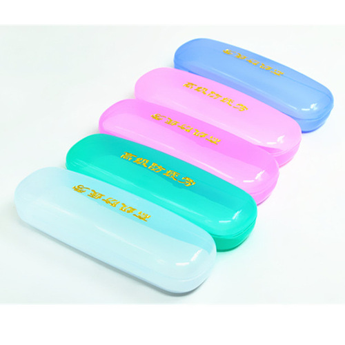 Glasses case, red and green box, myopia glasses, plain glasses, reading glasses glasses case, street stall wholesale