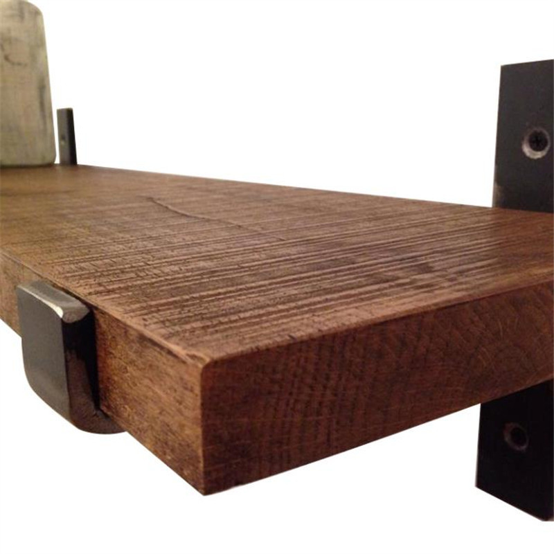 Wasserstein Bracket wall Shelf one word A partition Wall bookshelf T-shaped Decorative frame metope Wall hanging Tripod