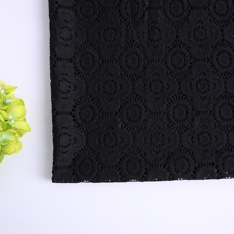 Copper elastic black cloth