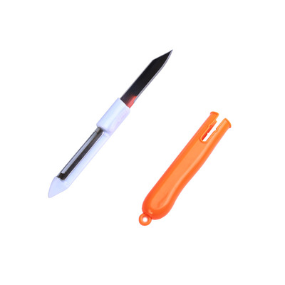 水果刀打皮刀組合套裝雙頭壹體式安全方便攜帶簡單瓜果蔬菜小型刀