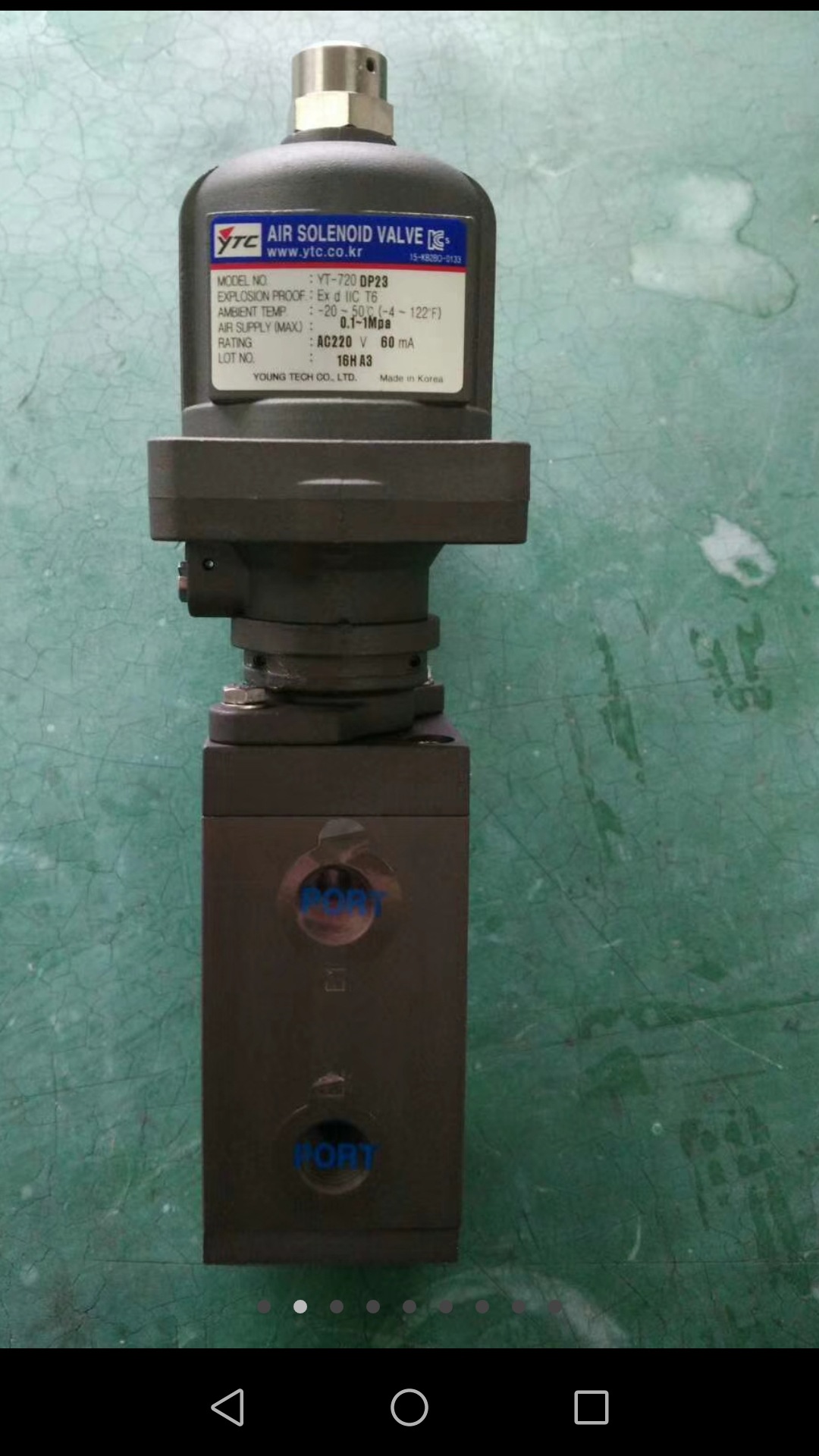 YT-720DN23韩国永泰YTC电磁阀YT-720DP23 YT720SP22 YT-720DP33