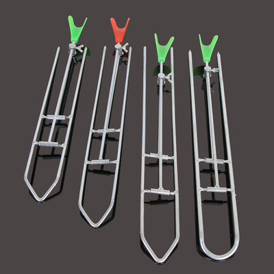 fishing gear Throw pole Bracket Hand lever Bracket Fishing rod battery Fishing Bracket Convenient and simple Go fishing Fishing Tackle