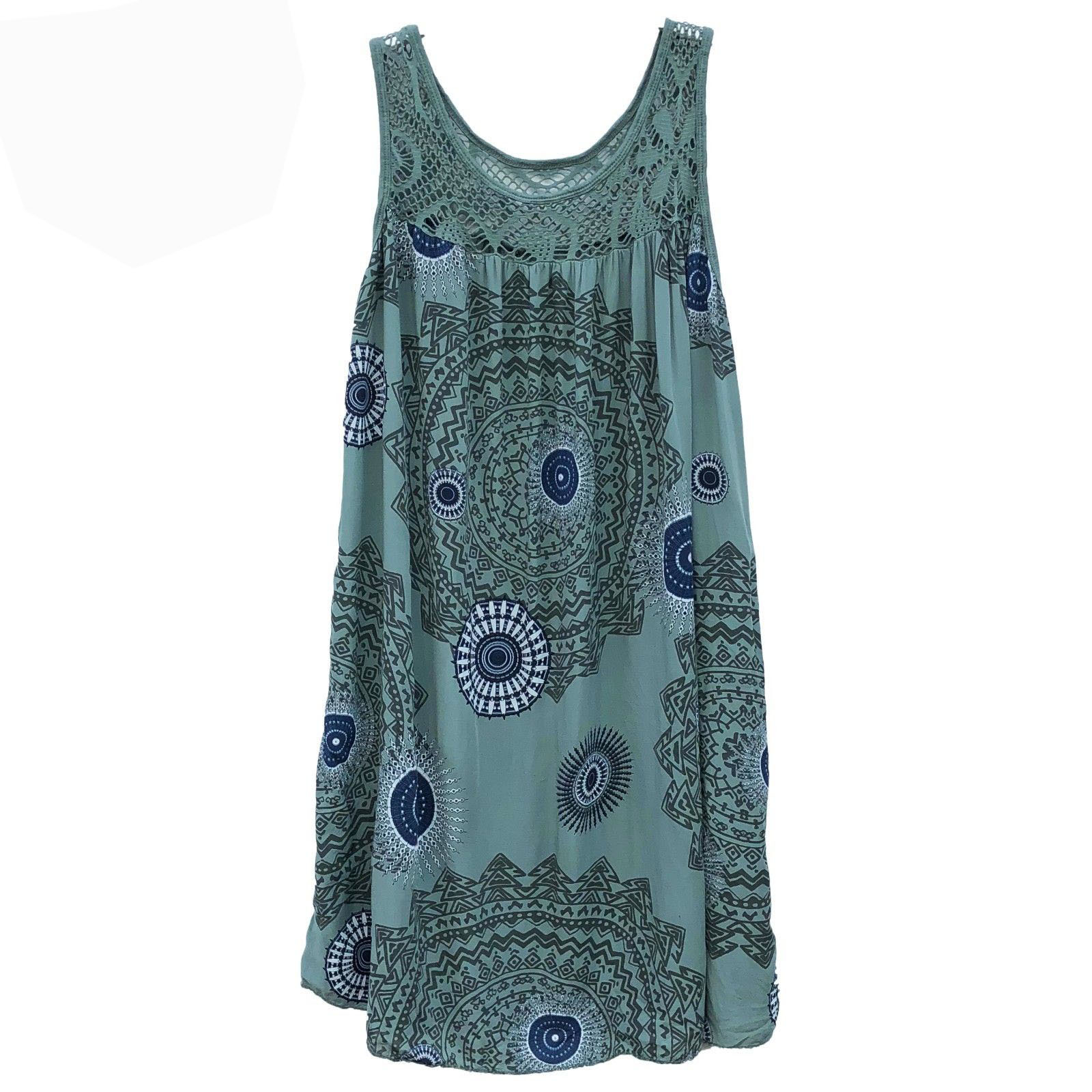 Women's Regular Dress Vacation Round Neck Sleeveless Printing Knee-Length Daily display picture 11