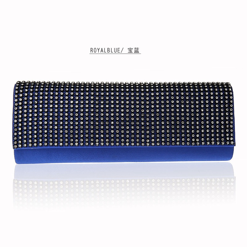 new pattern Diamond Handbag Evening Bags Mini Grab bag Rhinestone Pack fashion have more cash than can be accounted for Small square package 7079