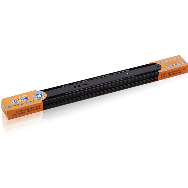 西门仔抽屉滑道 三节衣柜橱柜抽屉跑道  家具加长加厚轨道|ms