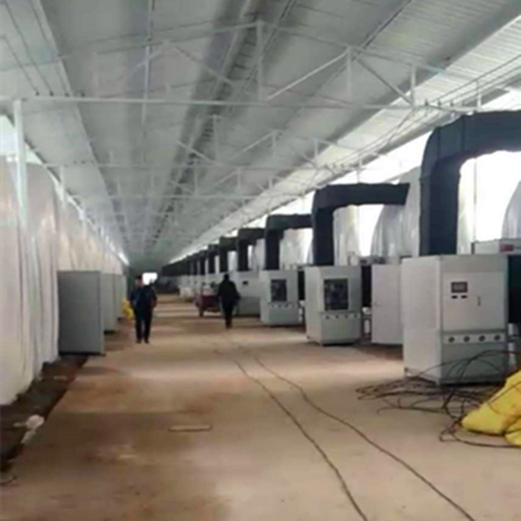 空调机组在巴西菇棚应用