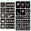 Physiological painted template, tattoo stickers, inkjet henna