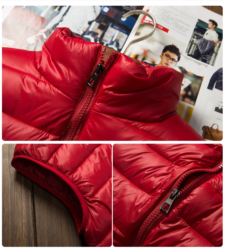 Baumwollweste Herren neue Herren koreanische Version der Baumwollweste Jugendpaarweste männliche große Weste Baumwollkleidung Flut_voghion.com