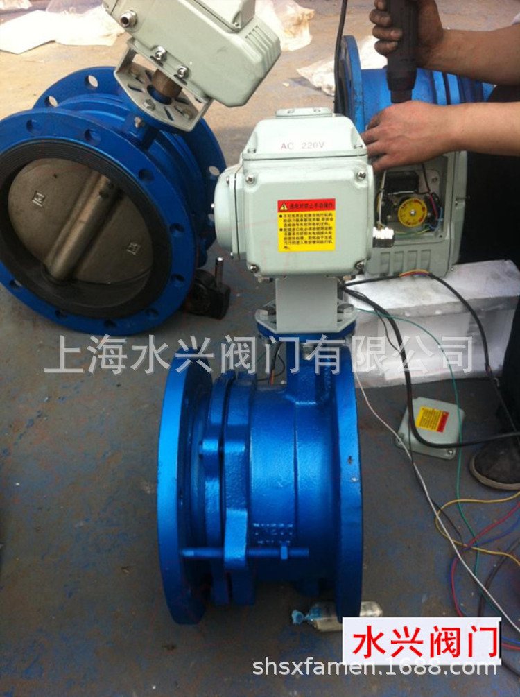 SD943H精小型电动伸缩蝶阀 硬密封电动伸缩蝶阀 双法兰电动蝶阀