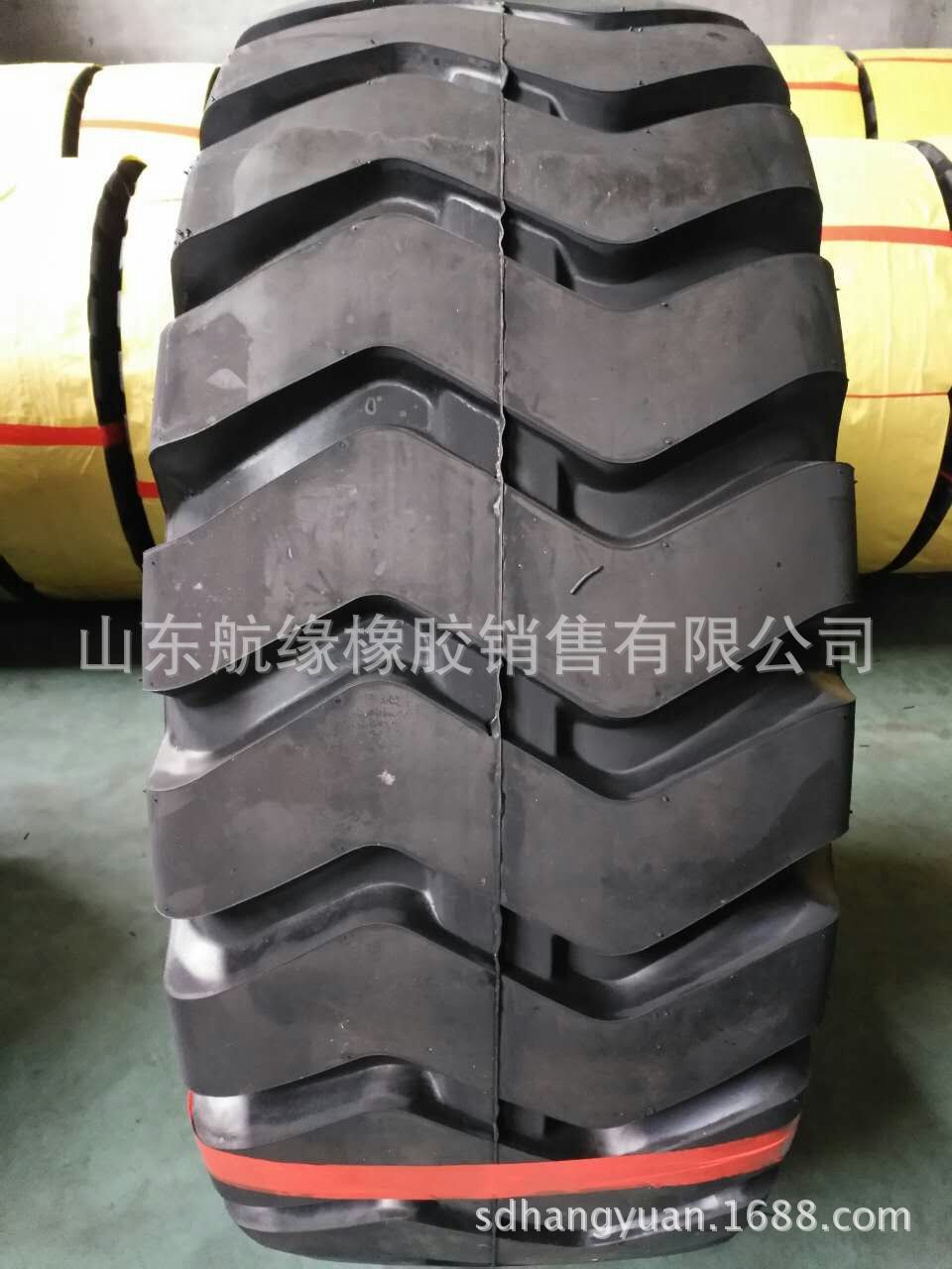 铲车防滑越野花纹 23.5-25 平地机装载机轮胎 加厚耐磨 现货直供