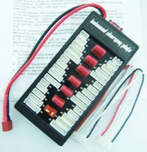 A6 B6充电器扩充板航模锂电池多功能并充板T插XT60充6组