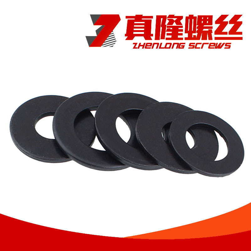 黑平垫圈BK华司DIN125加大加厚介子超小超薄垫片M2M3M4M5金属垫圈