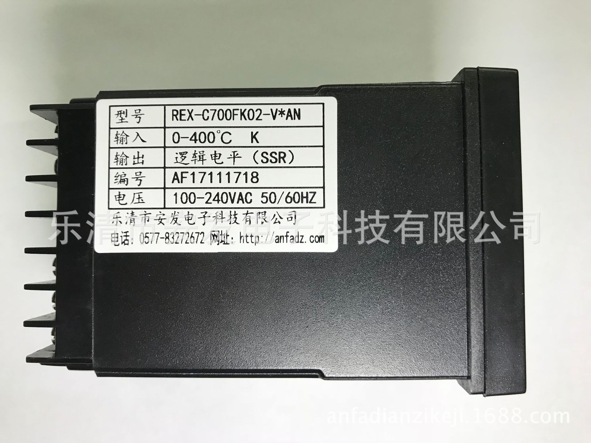 加热台用温控仪 智能数显REX-C700 72x72面板尺寸温度控制器