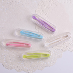 XY clamping rod set new contact lens case special tweezers set clamping rod set box color contact lens companion