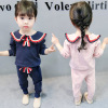 Spring autumn children's set, clothing girl's, Korean style, long sleeve, children's clothing