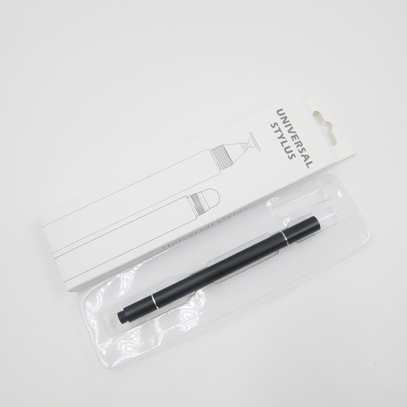 金属电容笔 2合1手写笔 透明圆盘触控笔ipad平板电脑通用绘画批发|ms
