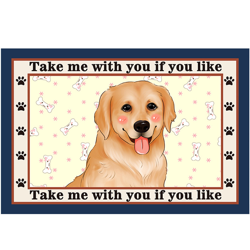 Suministros para mascotas nueva mascota estera de felpa de dibujos animados cuatro estaciones disponibles perro Cojín cuadrado antideslizante estera del perro