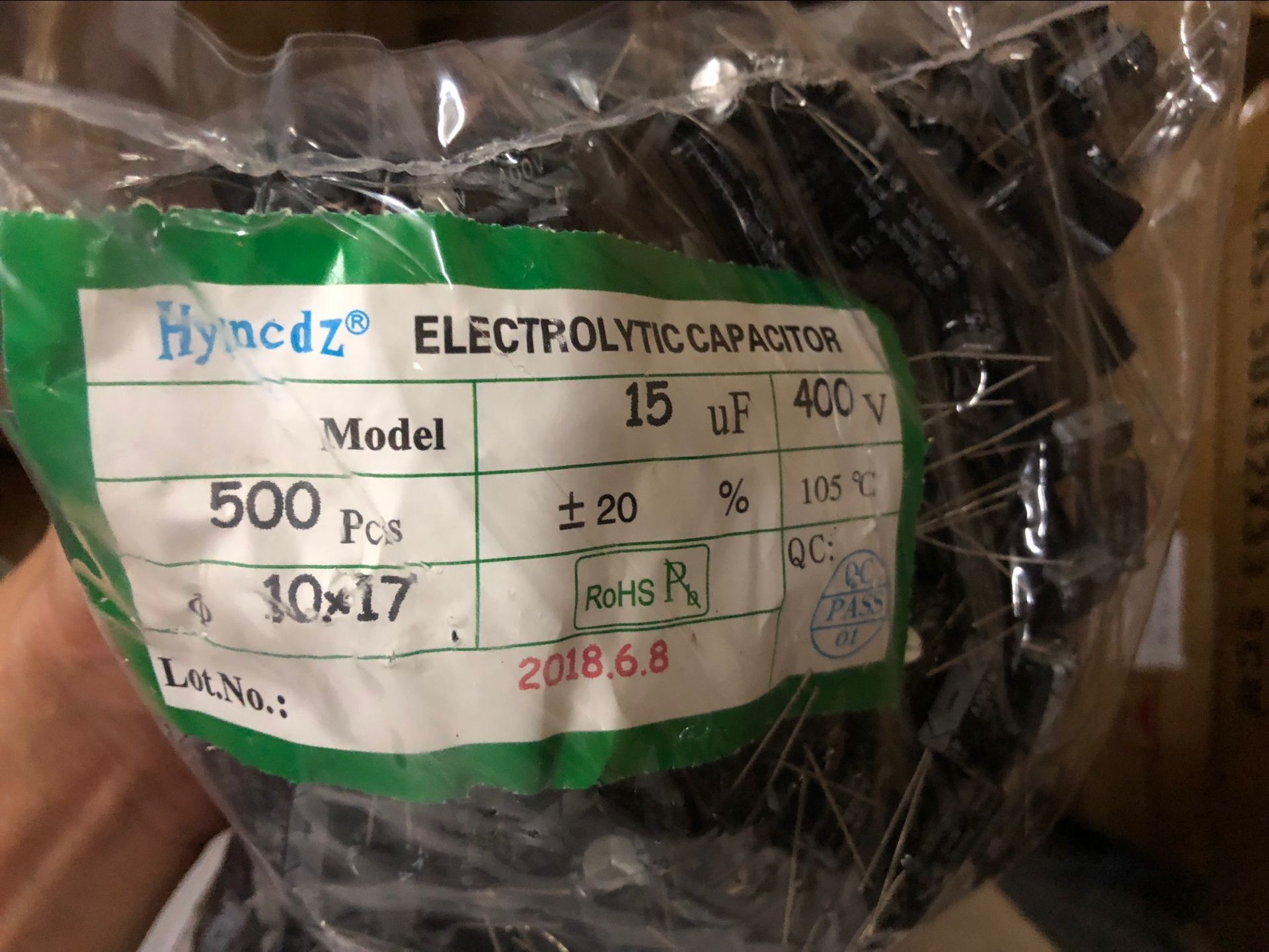 供应hyncdz铝电解电容400v15uf