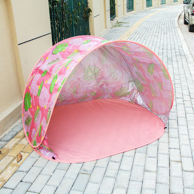 fully automatic Set up Camping Sandy beach sunshade Tent outdoors ultraviolet-proof Manufactor OEM Produce wholesale