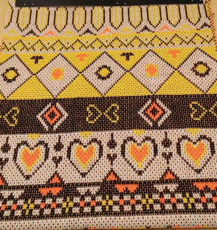 Fábrica Jacquard de punto tela Comercio exterior recomendar ropa juguetes especiales lana costilla tela personalización a prueba