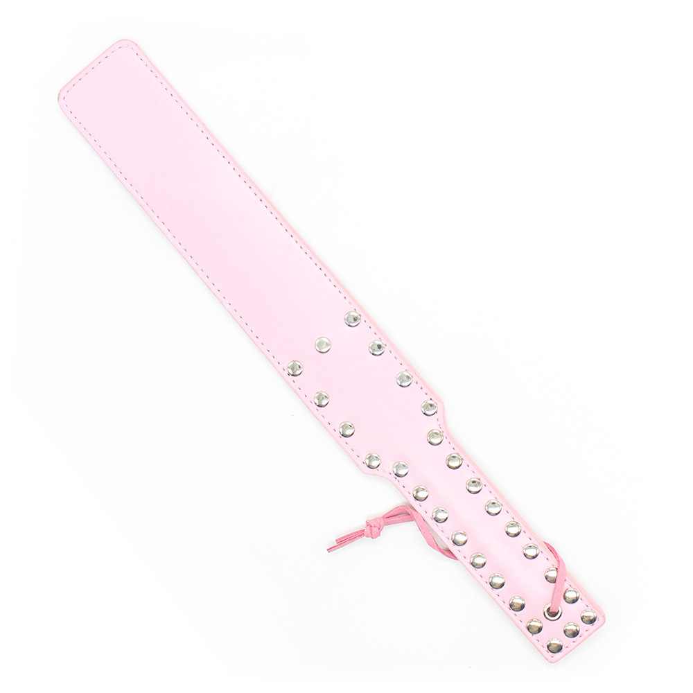 Suministro directo de fábrica sexy raqueta de mano raqueta de remache con raqueta de cuero de uñas SP juguete alternativo mujer adulta herramienta de raqueta de mano image 9