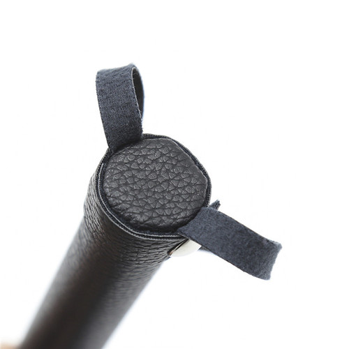 Wholesale whips, black leather short whips with silver nails, black plush simulated leather loose whips, whip props and health care products