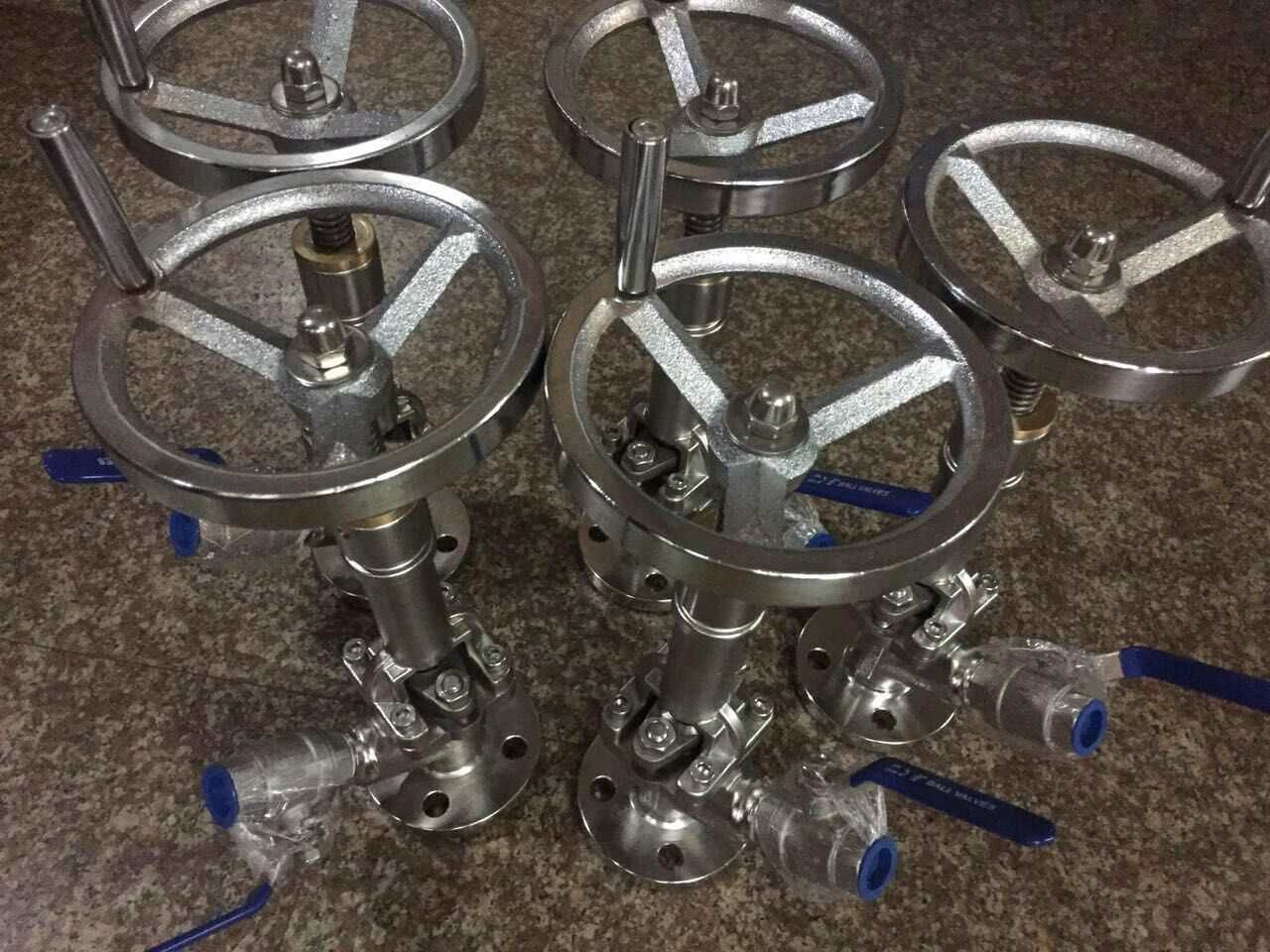 不锈钢卫生级柱塞采样阀 粉体物料取样阀