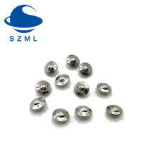 厂家供应  6*8  振动抛光机用 碟形钢珠 不锈钢球