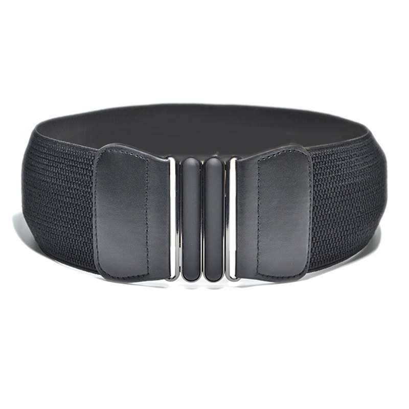 new pattern lady Elastic Super wide belt fashion Korean Edition collocation Dress decorate Wide girdle goods in stock wholesale