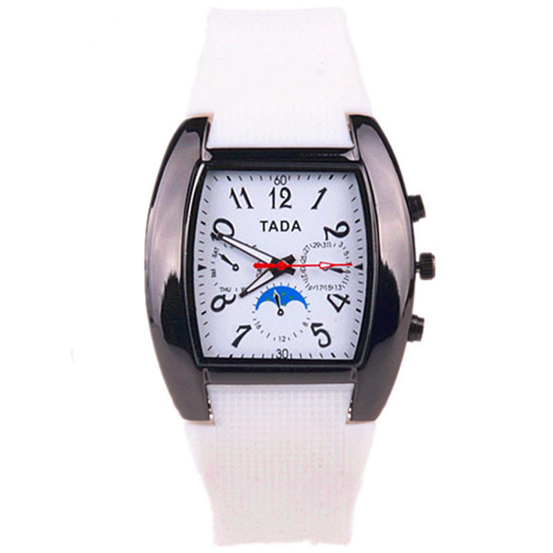 Universal quartz silicone watch strap for men and women