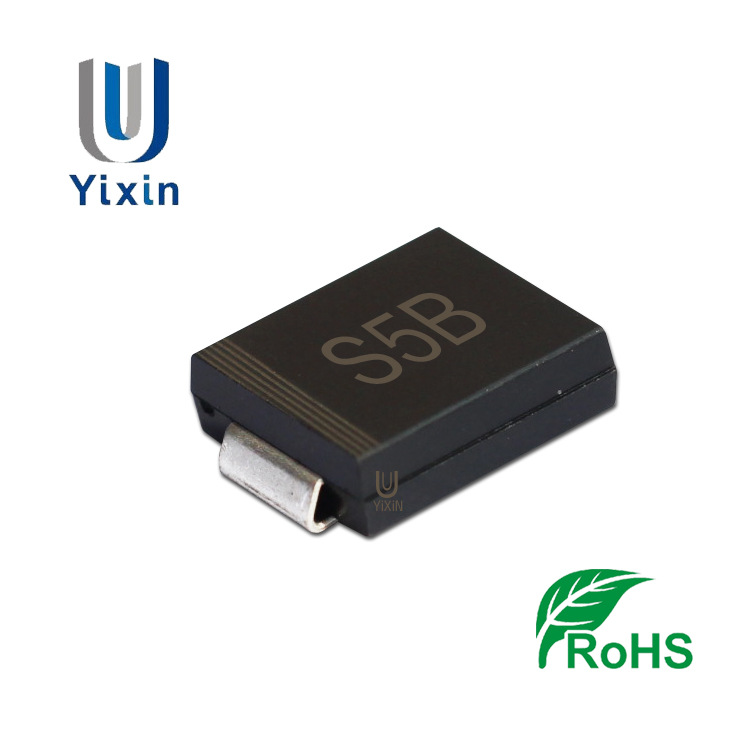 厂家直营 S5B SMC 贴片S5BC 5A 100V DO-214AB封装 整流二极管