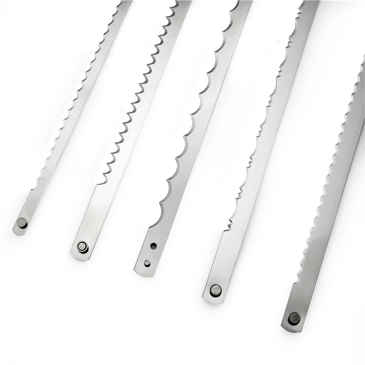 锯片吐司不锈钢切片锯条 蛋糕刀片 切面包长条齿刀 面包切片刀片