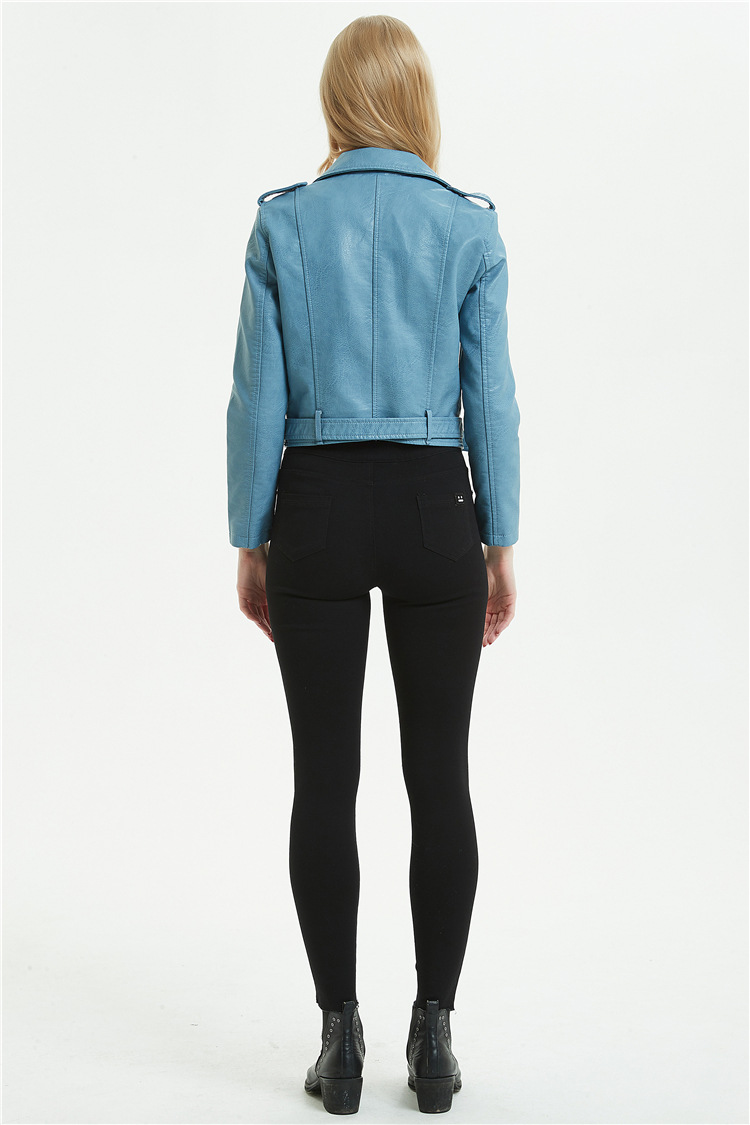 Veste cuir femme en PU - Ref 3447393 Image 38