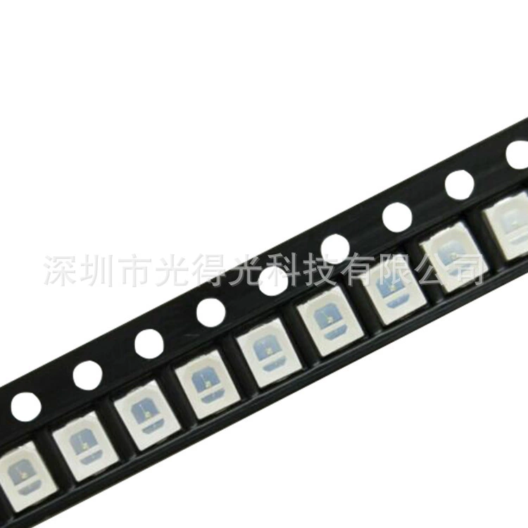 Светодиод 2835 зелёный SMD, 0.2 Вт, ультраяркий, 60 мА, зелёный свет