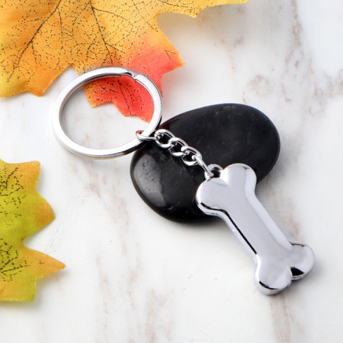 Manufacturer + Direct Sales New Bone Keychain Creative Keychain Personalized Bone Small Gift Keychain