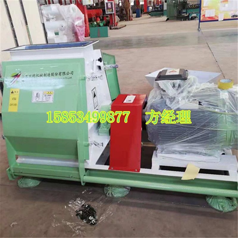 全自动锤片式稻壳谷壳粉碎机机组价格，粉碎粗细可调环保除尘设备