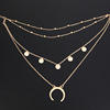 Accessory, pendant, round beads, necklace, European style, wholesale